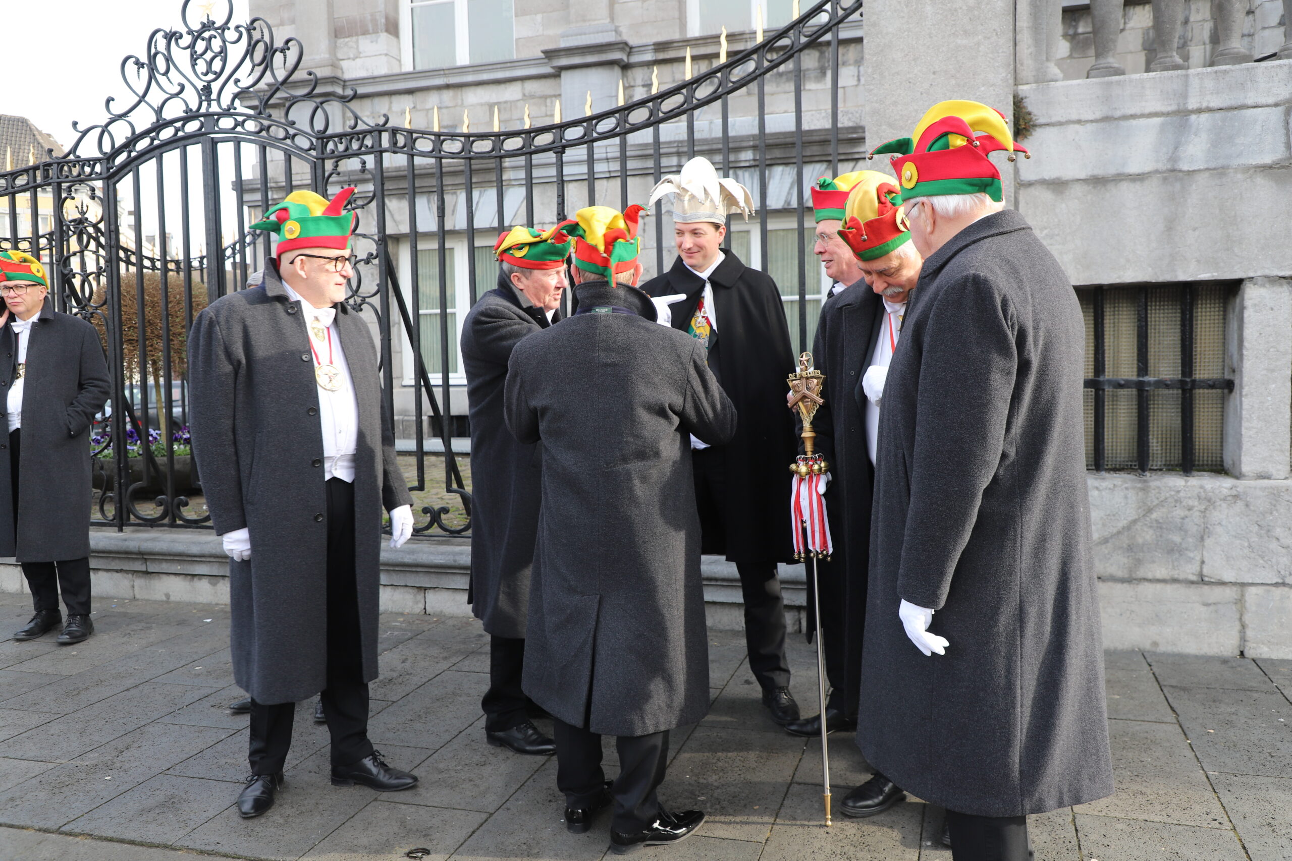 Oontvangs Jocus stadhoes